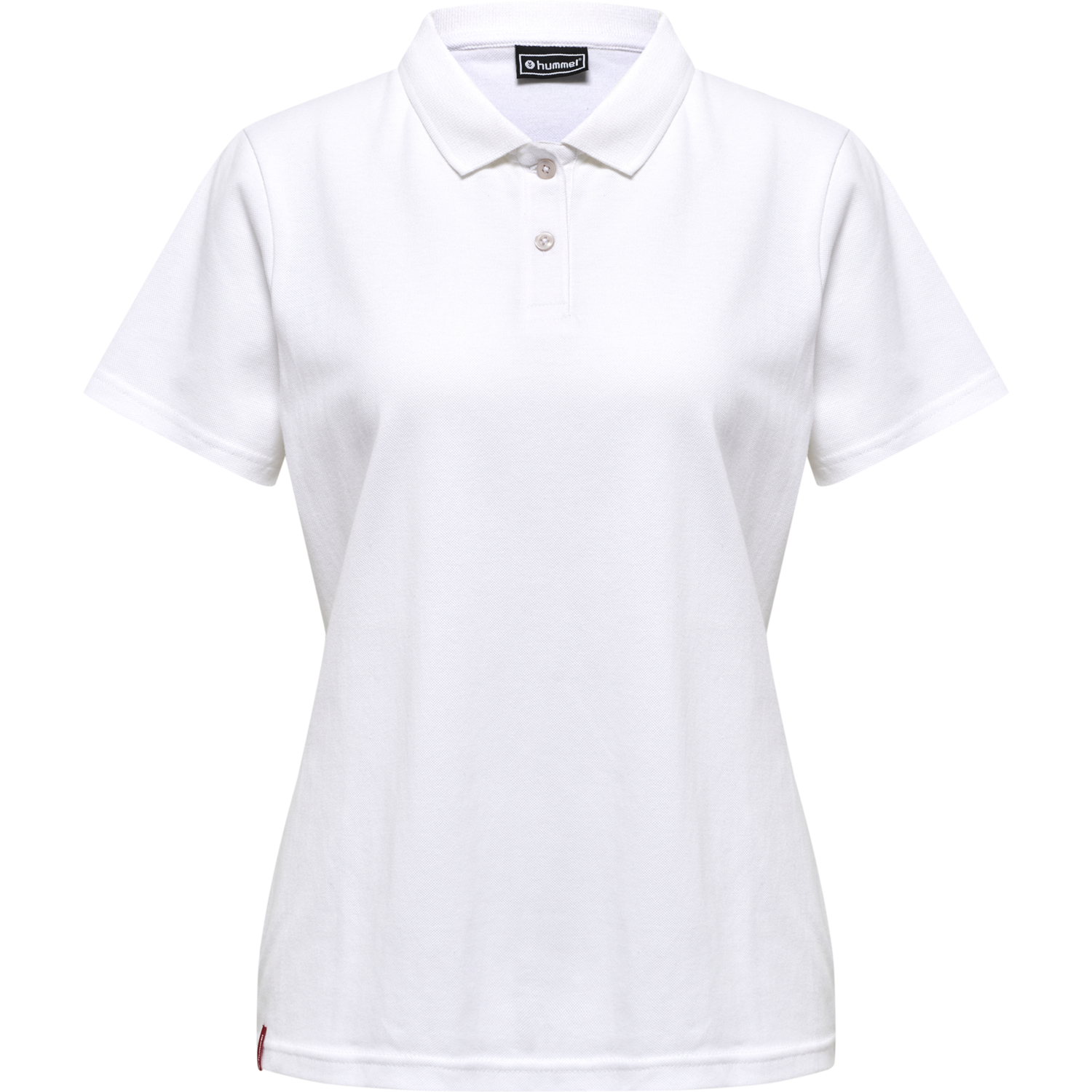 hmlRED STRETCH POLO WOMAN, WHITE, packshot