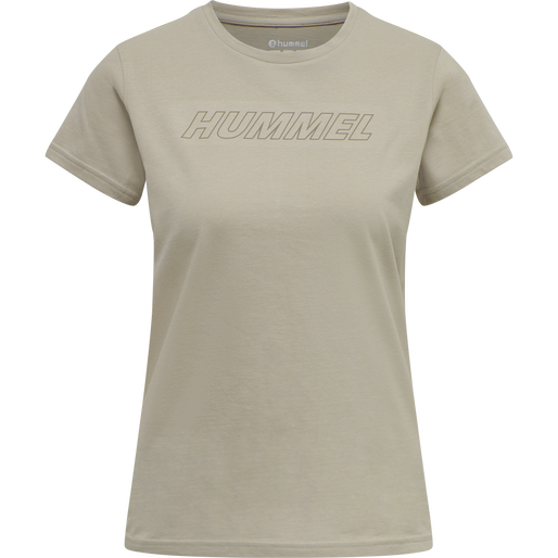 hmlTE CALI 2-PACK COTTON T-SHIRT, BLACK/CHATEAU GREY, packshot