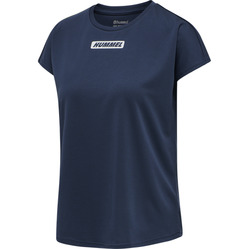 hmlTE TOLA LOOSE T-SHIRT, INSIGNIA BLUE, packshot