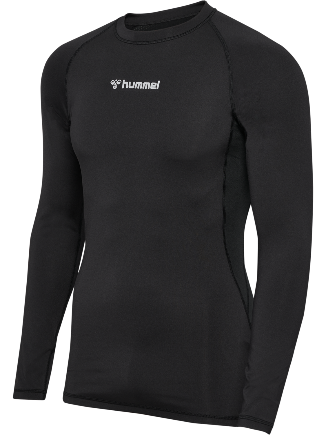 hmlBL PERFORMANCE TEE L/S, BLACK, packshot