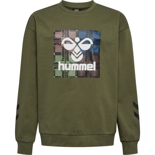 hmlBODHI SWEATSHIRT, !KALAMATA, packshot