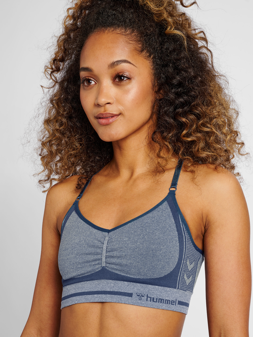 hummel MT LULU SEAMLESS SCRUNCH - INSIGNIA BLUE MELANGE |