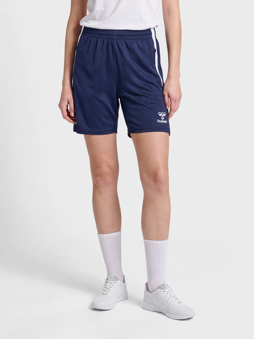hmlLEAD 2.0 TRAINING SHORTS WOMAN, MARINE, model