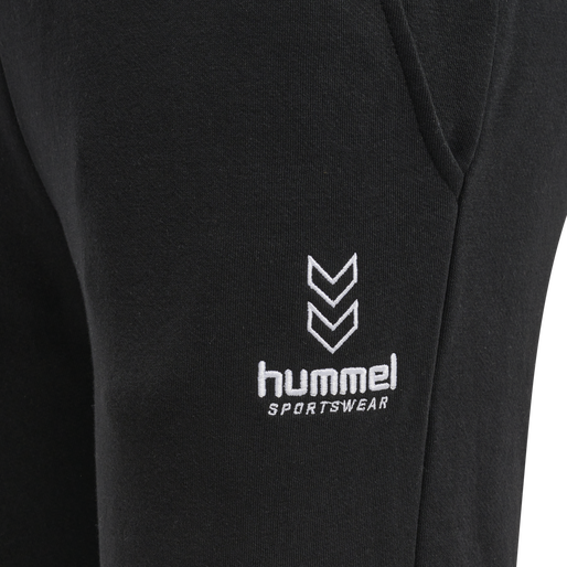 hmlOLIVIA REGULAR PANTS, BLACK, packshot