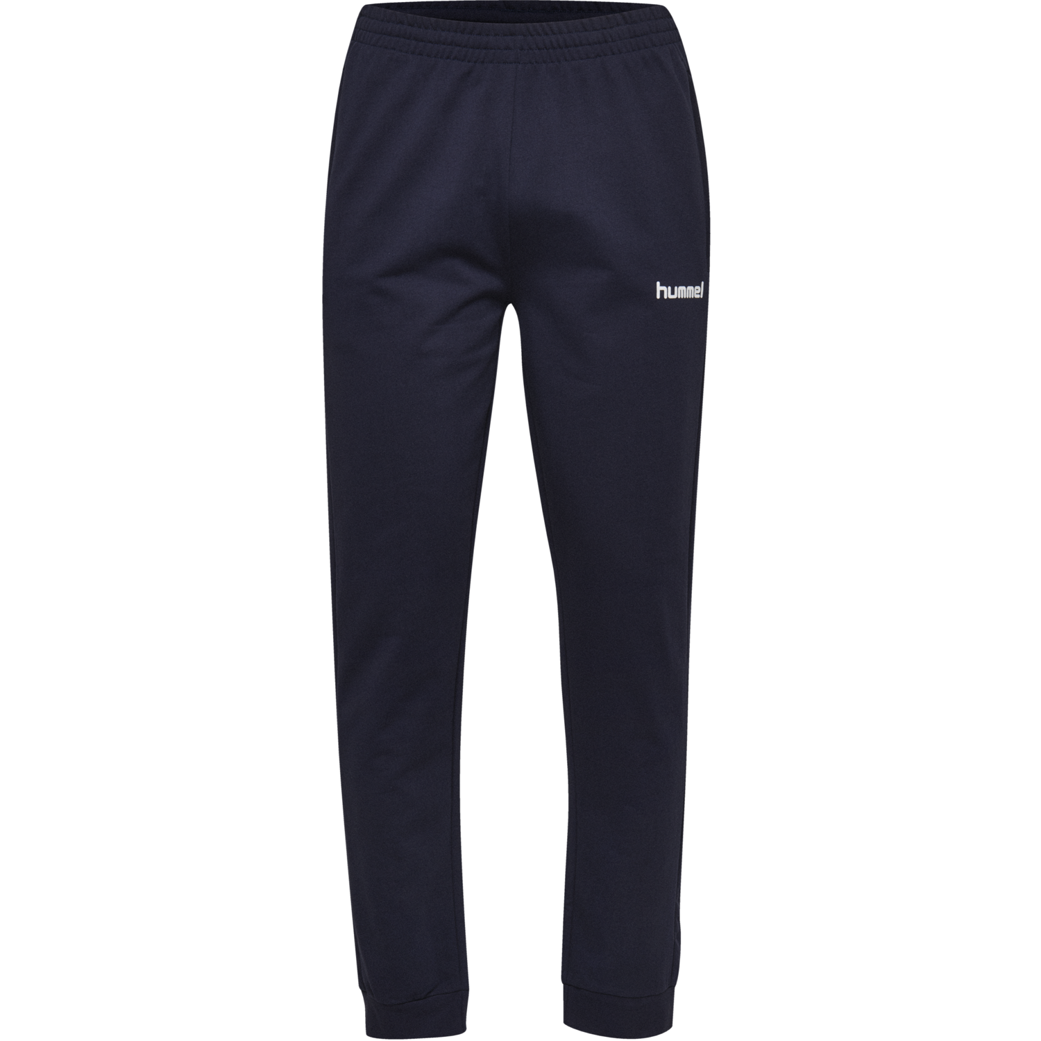 HUMMEL GO COTTON PANT, MARINE, packshot