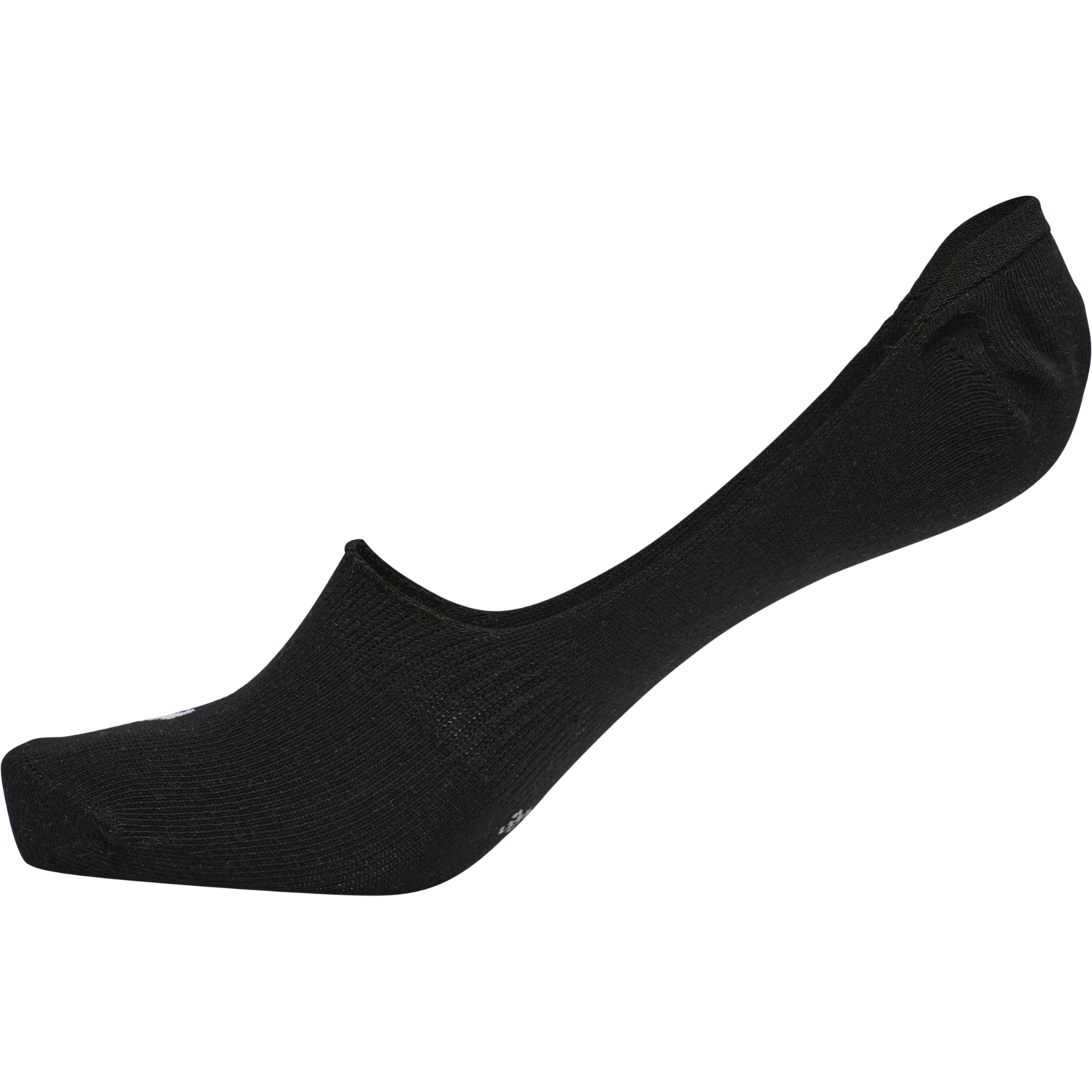 hmlCHEVRON 6-PACK NO SHOW SOCKS, BLACK, packshot