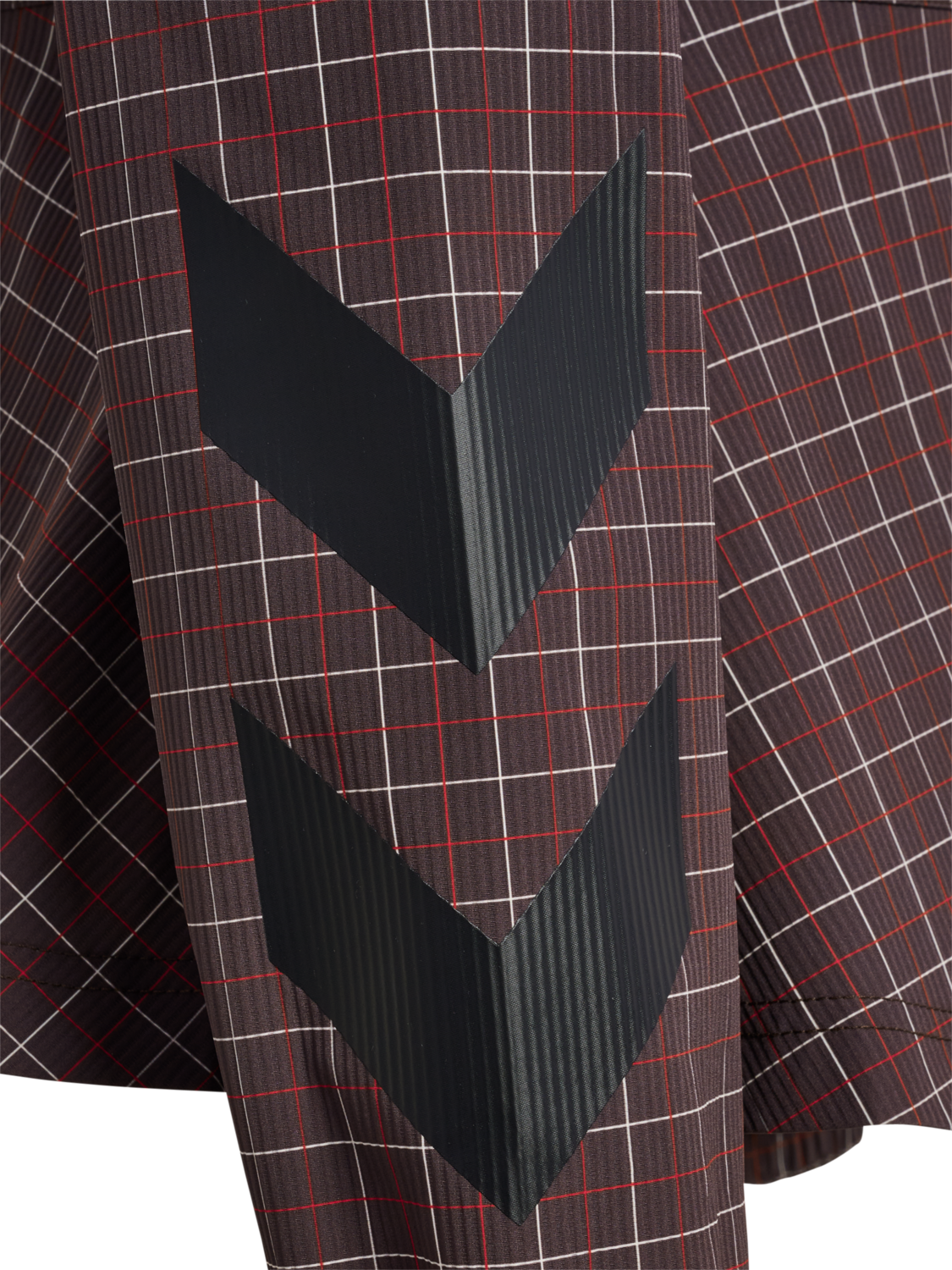 hmlI-D FUNNEL NECK CHECK JACKET, CHECKERS, packshot