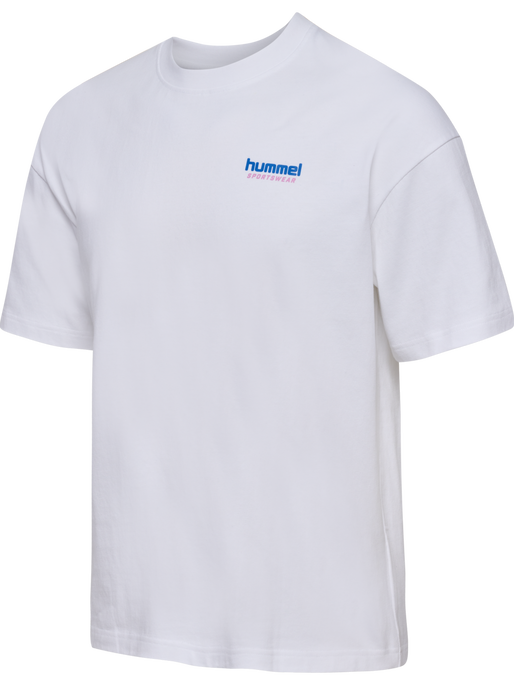 hmlLOOSE T-SHIRT S/S SW STADIUM, WHITE hmlLOOSE T-SHIRT S/S SW STADIUM, WHITE, packshot
