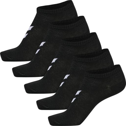 hmlMATCH ME SOCK 5-PACK, BLACK/BLACK, packshot