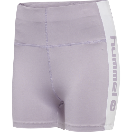 hmlLGC ZELLA HW TIGHT SHORTS, PASTEL LILAC, packshot