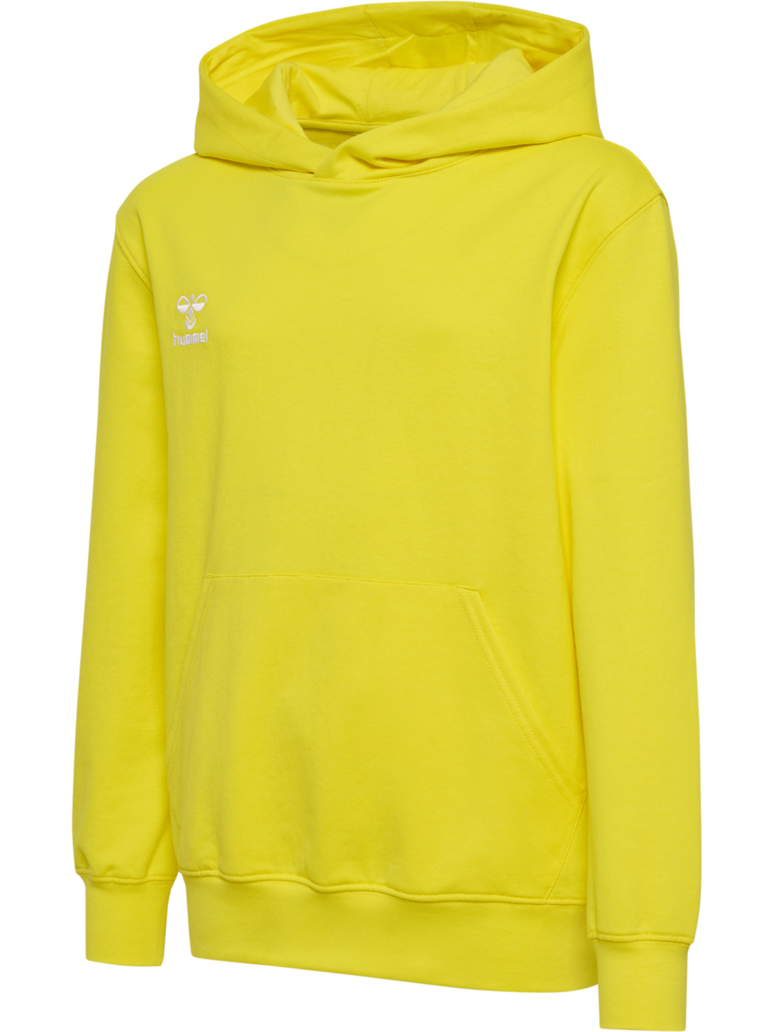 hmlGO 2.0 HOODIE KIDS, BLAZING YELLOW, packshot
