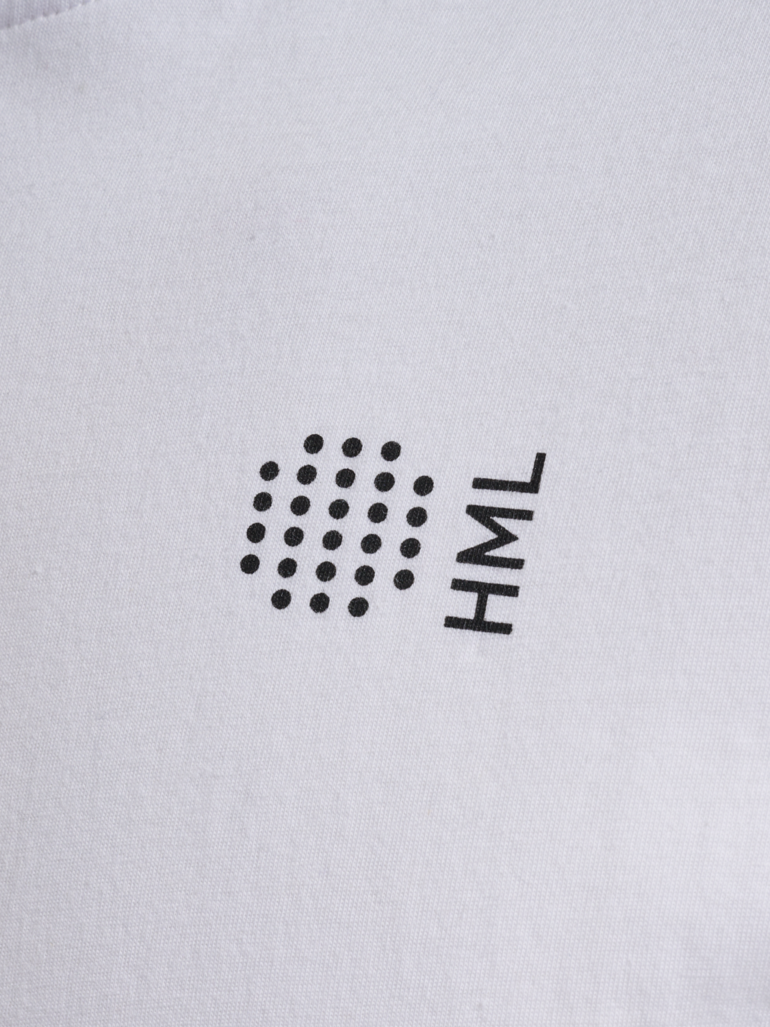 hmlCOURT COTTON T-SHIRT S/S, WHITE, packshot