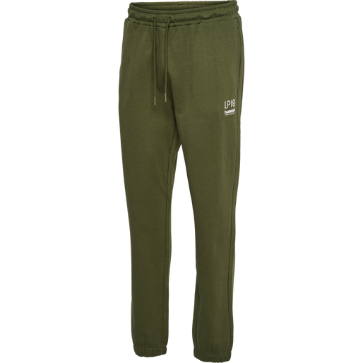 hmlLP10 LOOSE SWEATPANTS, IVY GREEN hmlLP10 LOOSE SWEATPANTS, IVY GREEN, packshot