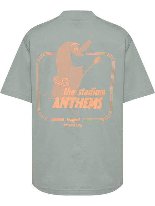 hmlJR LOOSE T-SHIRT S/S STADIUM, ICEBERG GREEN hmlJR LOOSE T-SHIRT S/S STADIUM, ICEBERG GREEN, packshot