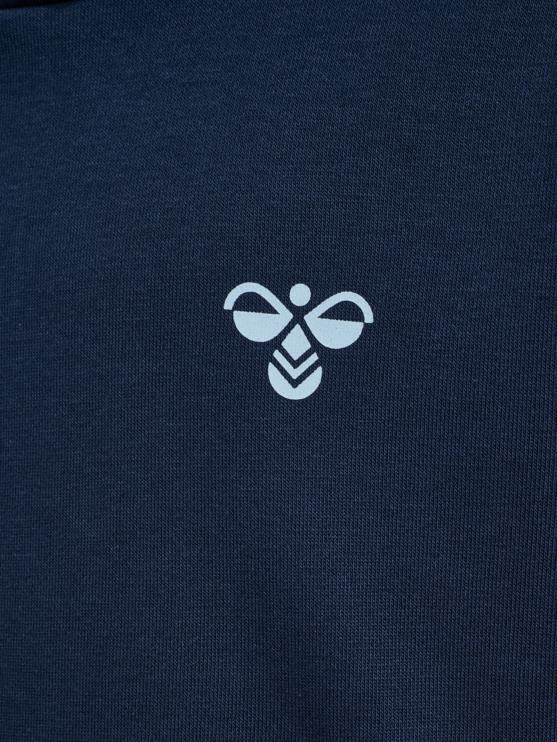 hmlJR GRAPHIC HOODIE, DRESS BLUES, packshot