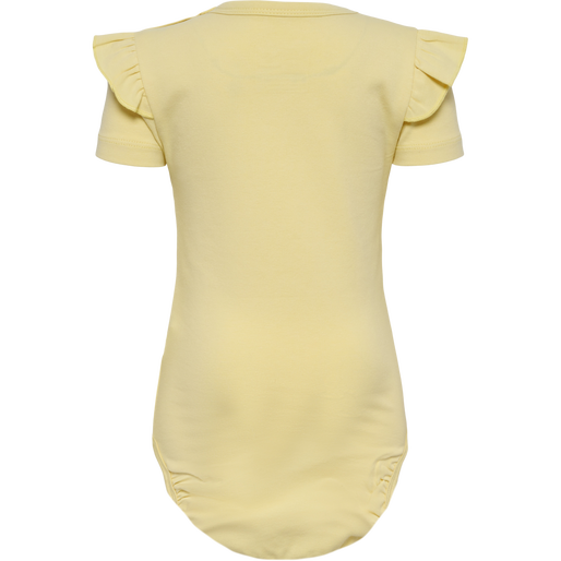 hmlDREAM RUFFLE BODY S/S, ITALIAN STRAW, packshot