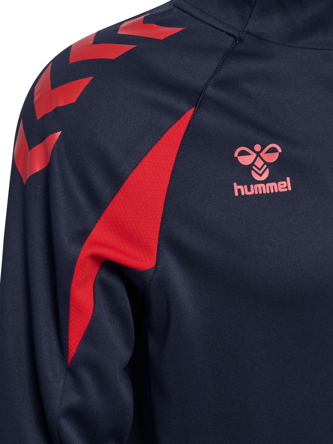 hmlCORE 2.0 HALF ZIP, MARINE/TRUE RED, packshot