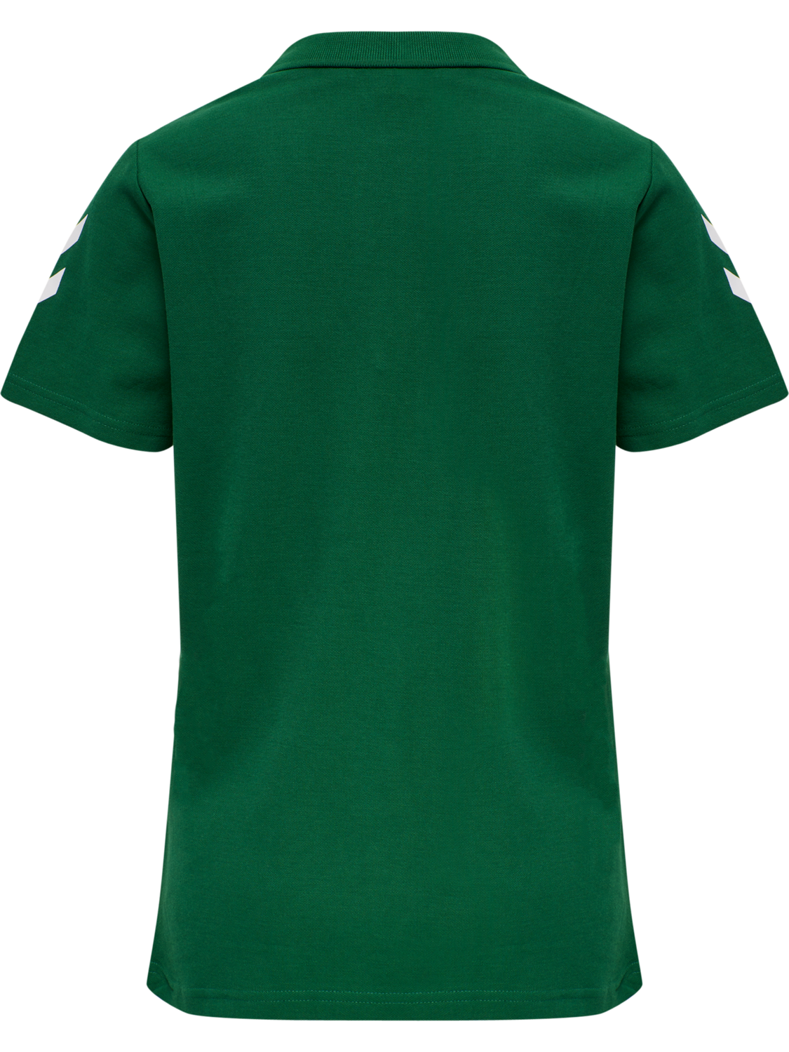 HUMMEL GO COTTON POLO WOMAN, EVERGREEN, packshot