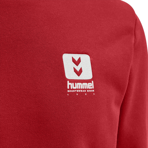 hmlLGC GRAHAM SWEATSHIRT, TRUE RED, packshot