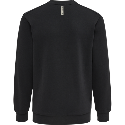 hmlOFFGRID SWEATSHIRT KIDS, JET BLACK, packshot