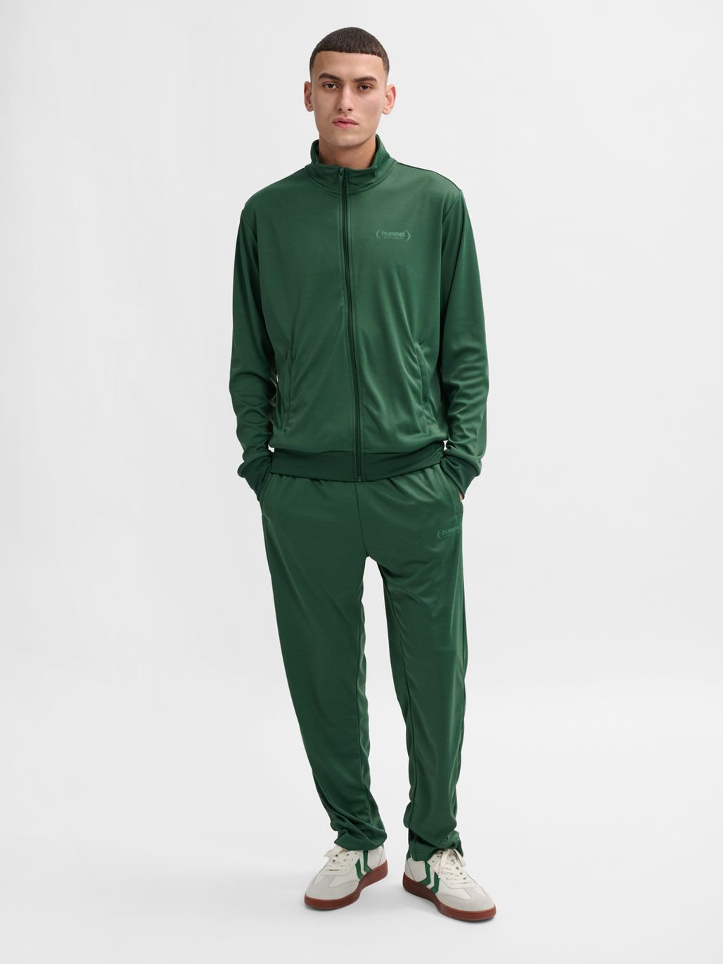Green tracksuit set outlet