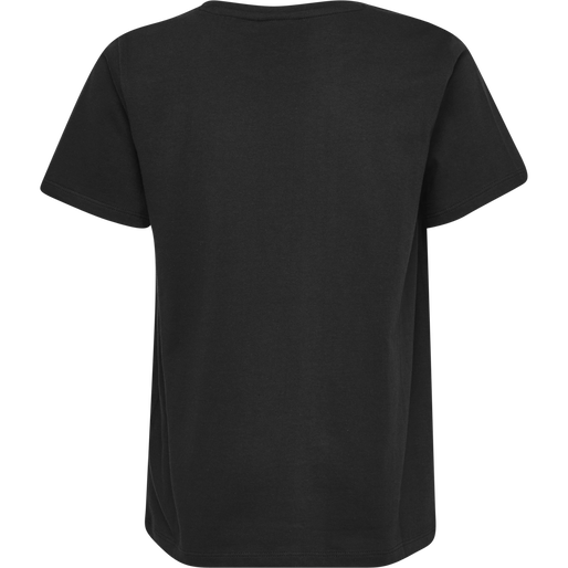 hmlTRES T-SHIRT S/S 2-PK, BLACK/MARSHMALLOW, packshot