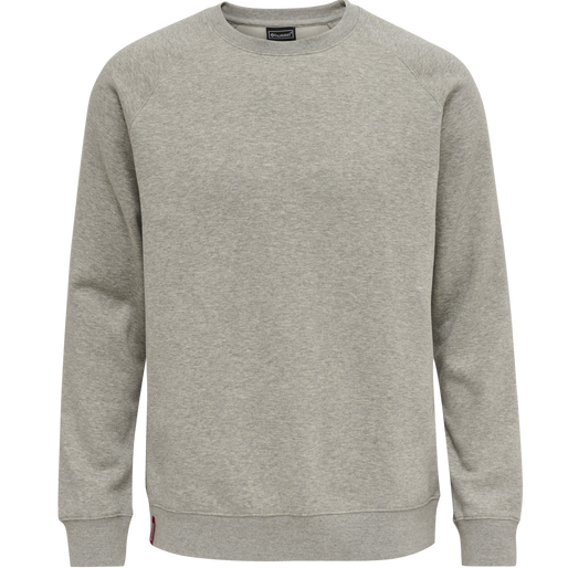 hmlRED CLASSIC SWEATSHIRT, GREY MELANGE, packshot