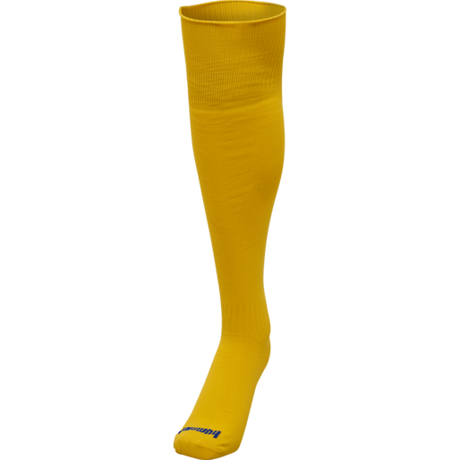 hmlPROMO FOOTBALL SOCK, SPORTS YELLOW/TRUE BLUE, packshot