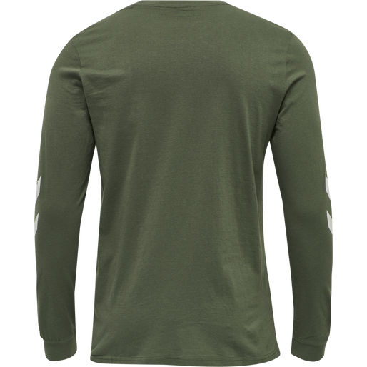 hmlLEGACY T-SHIRT L/S, BEETLE, packshot