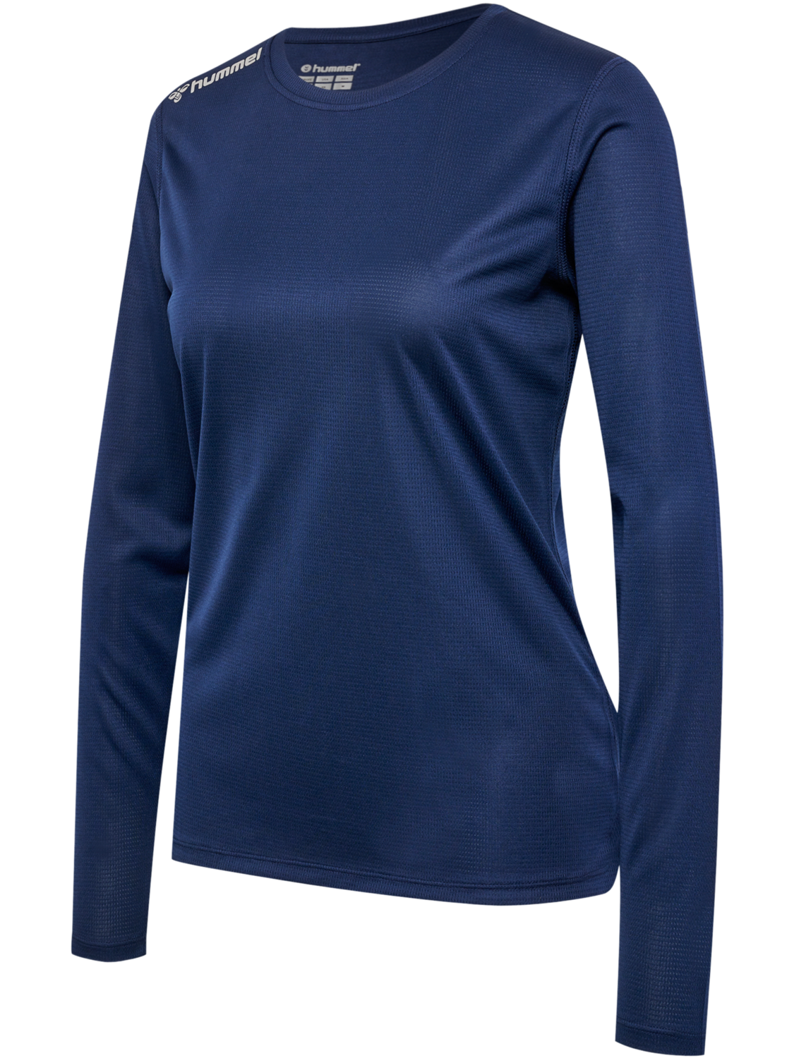 hmlRUN JERSEY L/S WOMAN, BLACK IRIS, packshot