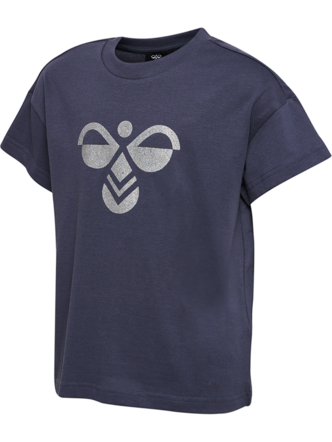 hmlLUNA T-SHIRT S/S, OMBRE BLUE, packshot