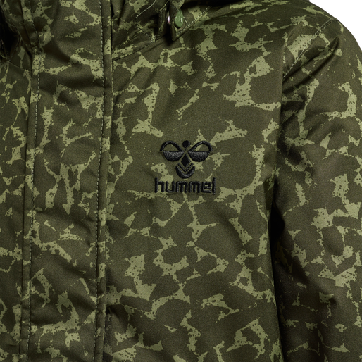 hmlURBAN TEX JACKET, OLIVE NIGHT, packshot