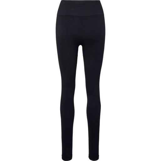 hmlMT REST SEAMLESS HW RIB TIGHTS, BLACK, packshot
