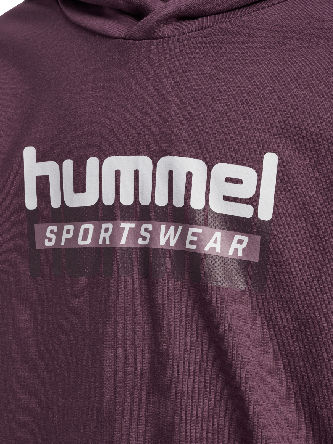 hmlTUKAS HOODIE, HUCKLEBERRY, packshot