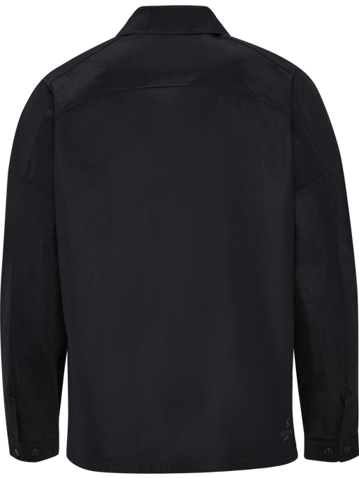 hmlSORONA LOOSE OVERSHIRT, BLACK hmlSORONA LOOSE OVERSHIRT, BLACK, packshot
