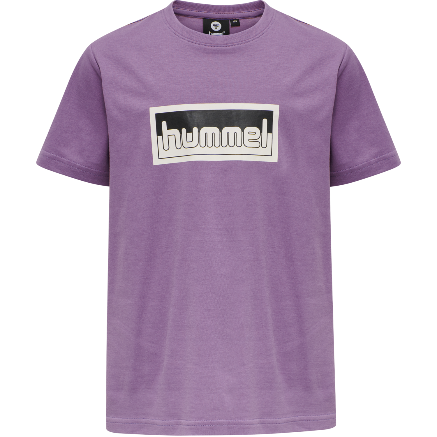 hmlMONO T-SHIRT, CHINESE VIOLET, packshot