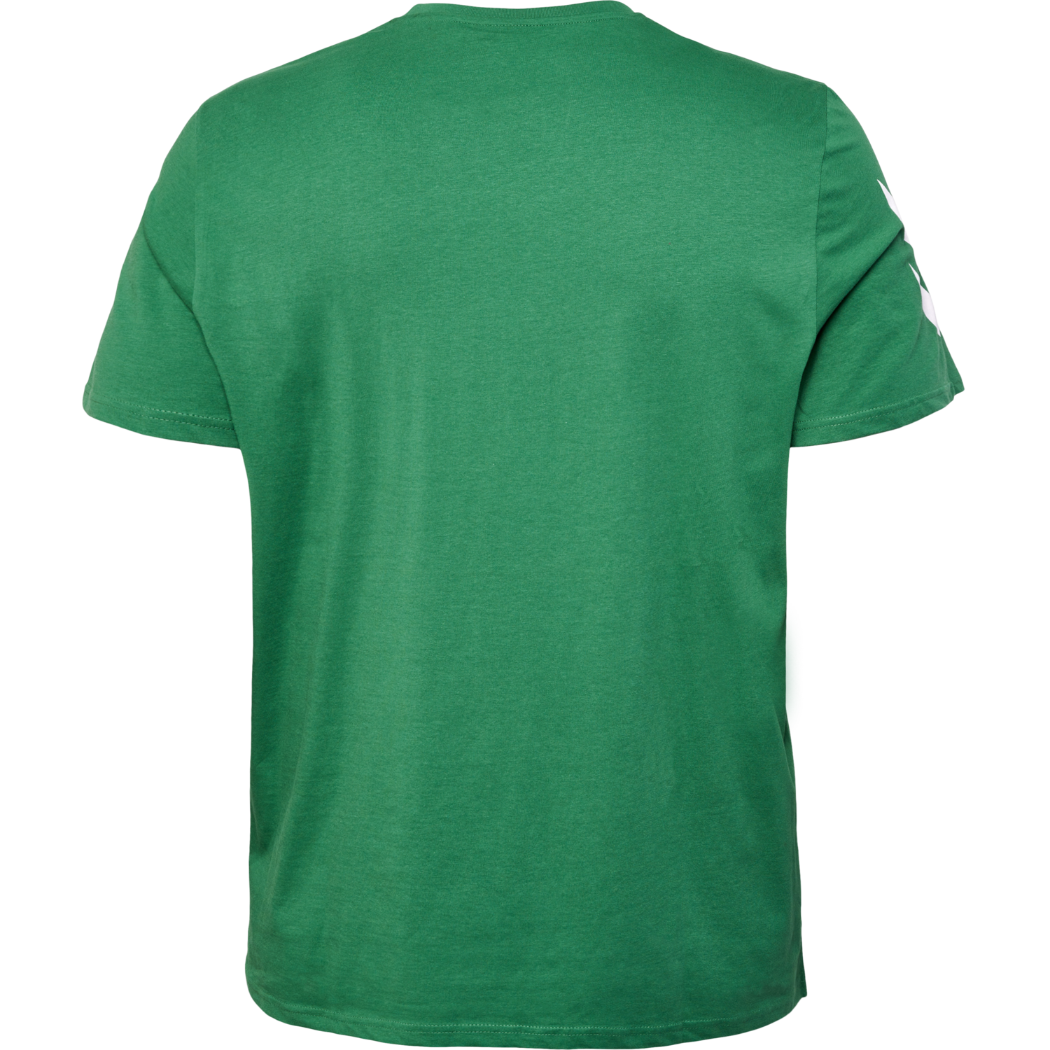 hmlLEGACY CHEVRON T-SHIRT PLUS, FOLIAGE GREEN, packshot