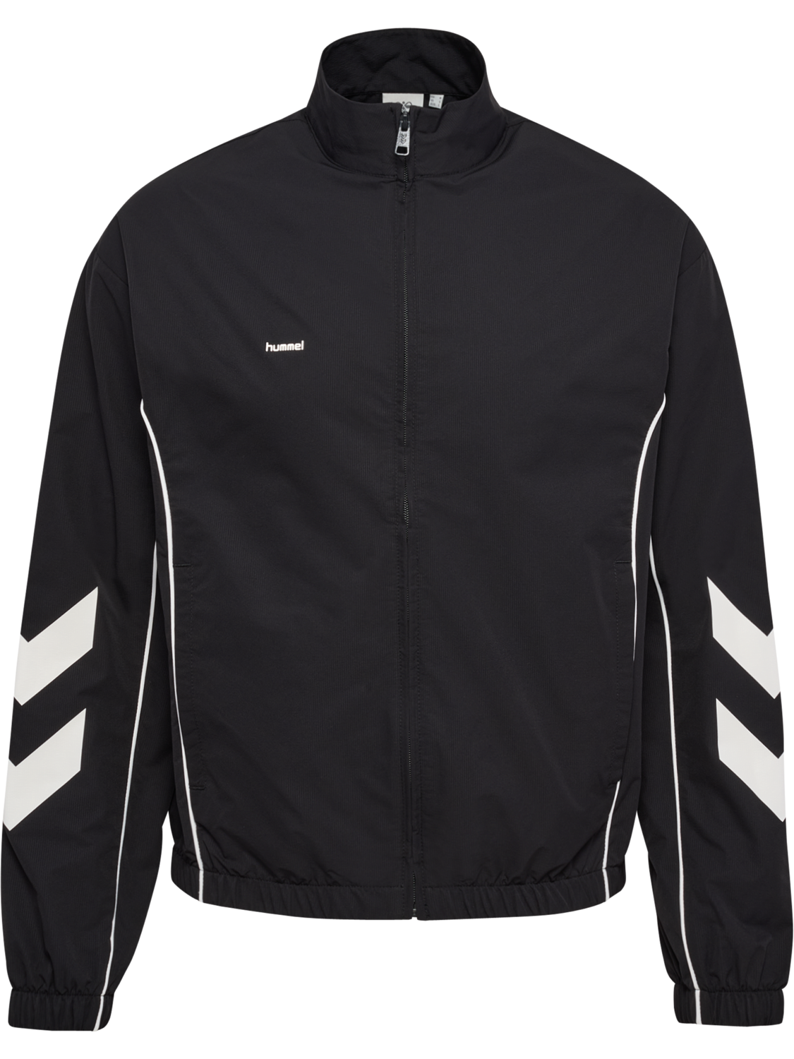 hmlI-D RIPSTOP M TRACK JACKET, BLACK BEAUTY, packshot