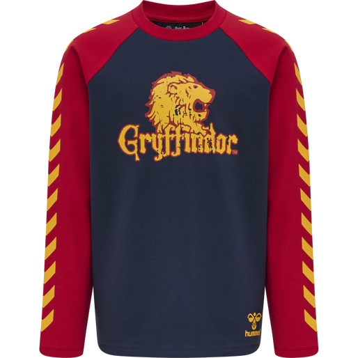 hmlHARRY POTTER BOYS T-SHIRT L/S, SCARLET SAGE, packshot