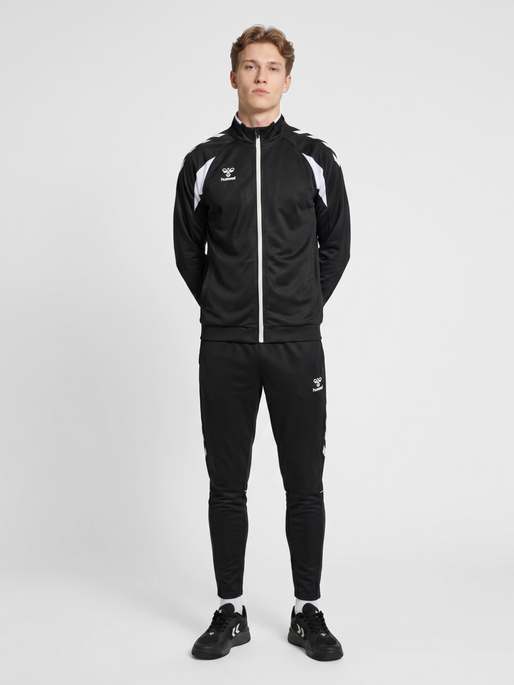 hmlCORE 2.0 TRACK ZIP JACKET, BLACK/WHITE, model