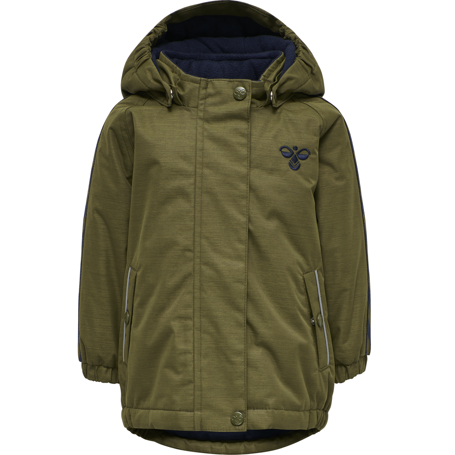 hmlPOLAR JACKET, DARK OLIVE, packshot