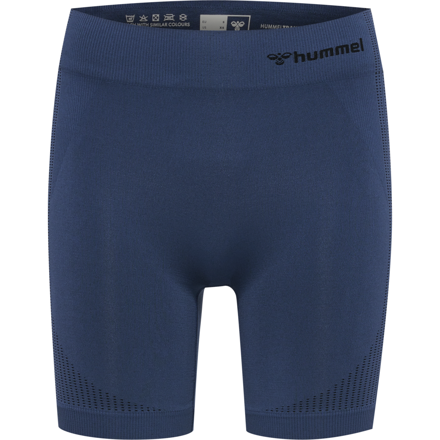 hmlMT SHAPING SEAMLESS MW SHORTS, INSIGNIA BLUE, packshot