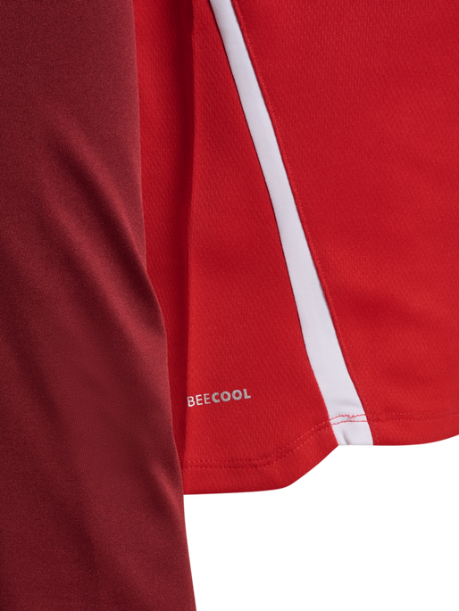 hmlLEAD 2.0 CREW SWEAT, TRUE RED/MAROON, packshot