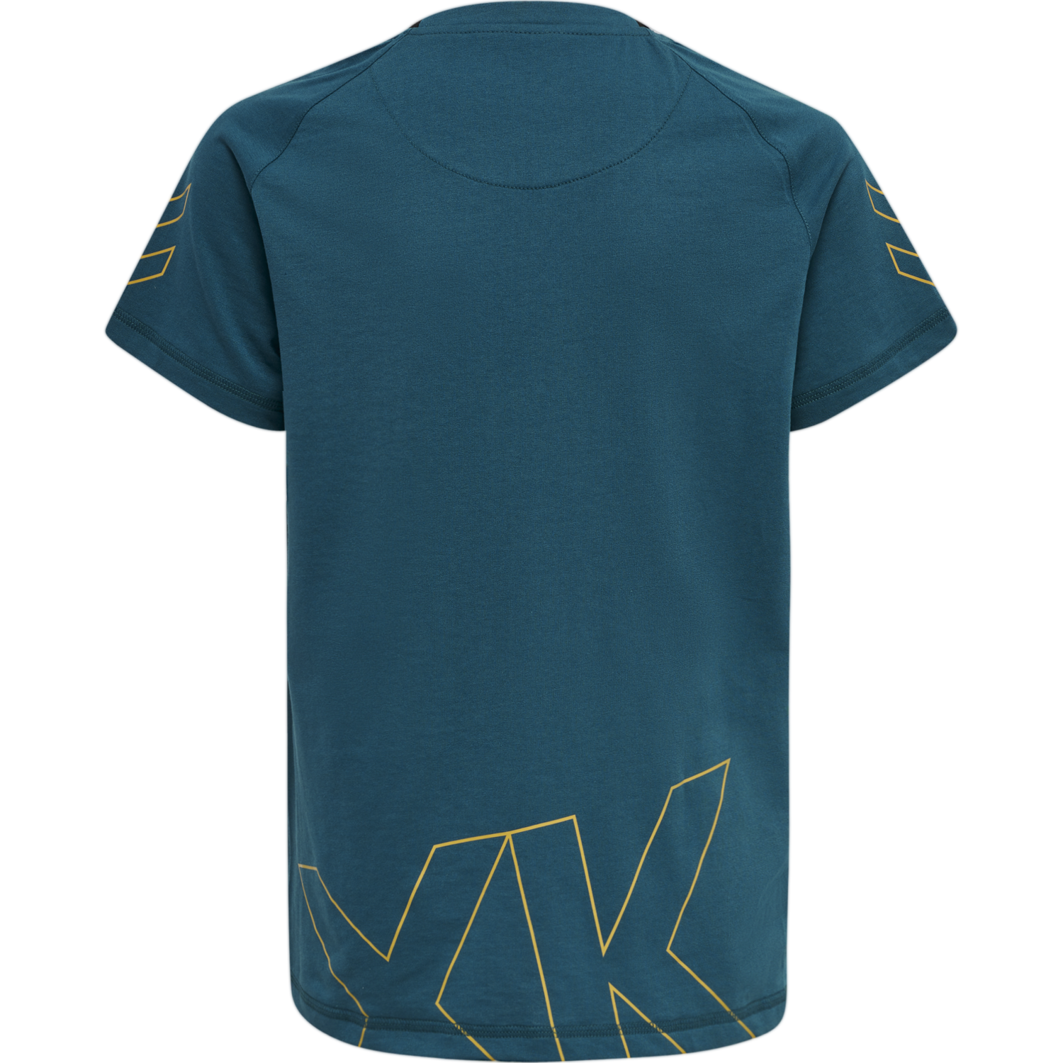 hmlCIMA XK T-SHIRT S/S KIDS, BLUE CORAL, packshot