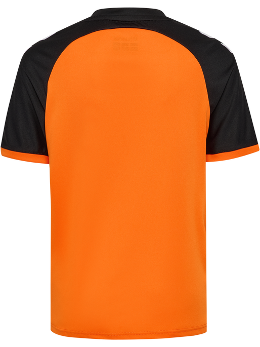 hmlMATCH LEAGUE JERSEY S/S KIDS, ORANGE TIGER/BLACK hmlMATCH LEAGUE JERSEY S/S KIDS, ORANGE TIGER/BLACK, packshot