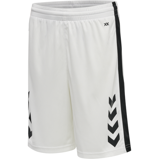 hmlCORE XK BASKET SHORTS KIDS, WHITE, packshot