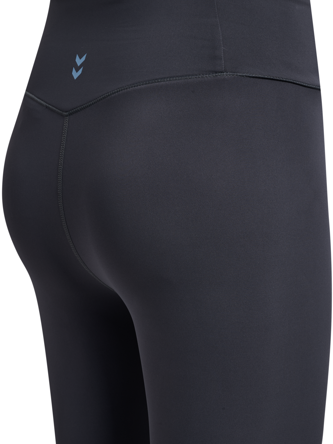 hmlYOGA WRAP HIGH WAIST W TIGHTS, EBONY, packshot
