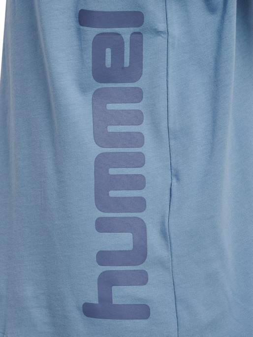 hmlPRINT T-SHIRT S/S, FADED DENIM, packshot