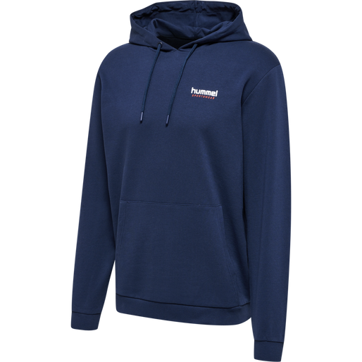 hmlLGC AUSTIN HOODIE, DRESS BLUES, packshot