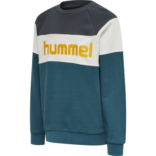 hmlCLAES SWEATSHIRT, BLUE CORAL, packshot